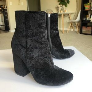 Mark Fisher black ankle boots